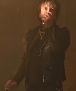 Billy Morrison Project Black Brando Leather Jacket