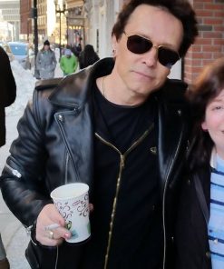 Billy Morrison Project Black Brando Leather Jacket Celebrity Sale