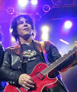 Billy Morrison Project Black Leather Coat