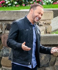 Blue Bloods S13 Danny Reagan Black Leather Jacket