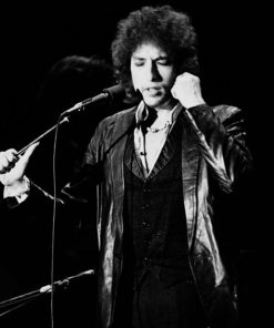 Bob Dylan 1965 Newport Folk Festival Leather Blazer Shop now