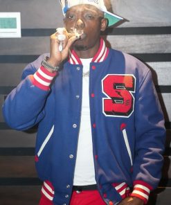 Bobby Shmurda Varsity Letterman Wool Jacket
