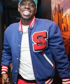 Bobby Shmurda Varsity Letterman Wool Jacket Gifts For Him