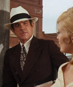 Bonnie and Clyde Barrow Brown Wool Pea Coat Easter Sale