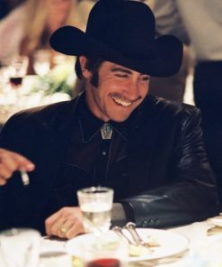 Brokeback Mountain Jake Gyllenhaal Leather Blazer Celebrity outfits