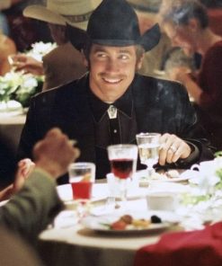 Brokeback Mountain Jake Gyllenhaal Leather Blazer Gifts For Him