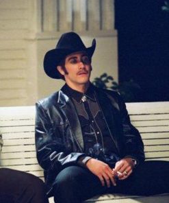 Brokeback Mountain Jake Gyllenhaal Leather Blazer Shop now