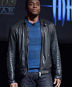 Chadwick Boseman Avengers Endgame Leather Jacket