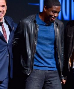 Chadwick Boseman Avengers Endgame Leather Jacket Black Friday Sale