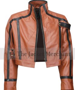 Code Geass Lelouch Lamperouge Brown Leather Jacket Buy now