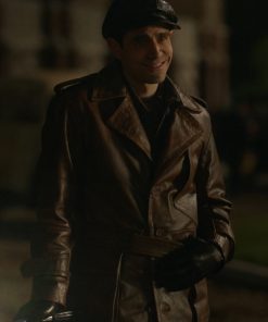 Damon Daunno Interview With The Vampire Brown Leather Coat