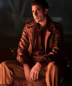 Damon Daunno Interview With The Vampire Brown Leather Coat on Sale