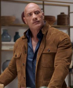 Dwayne Johnson Young Rock Suede Leather Jacket Hot Sale