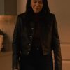 Esther Roklov Nobody Wants This Black Leather Jacket