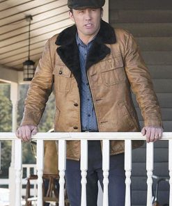 Fargo Dodd Gerhardt Tan Fur Leather Jacket Shop now