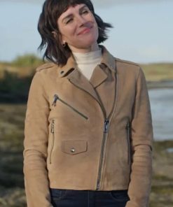 Fiona Love of the Irish Suede Leather Jacket