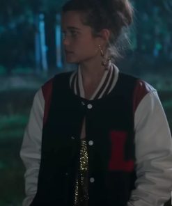First Kill 2022 Juliette Varsity Wool Jacket Celebrity outfits