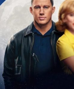 Fly Me To The Moon Channing Tatum Bomber Jacket Celebrity outfits