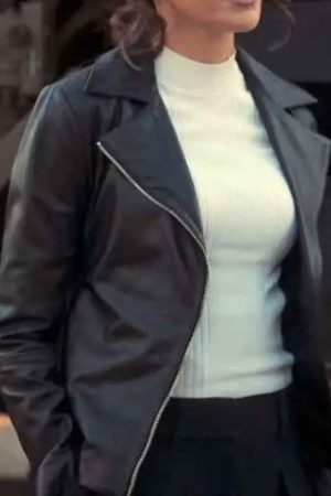 Fool Me Once Michelle Keegan Black Leather Jacket Shop now