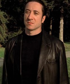 Furio Giunta The Sopranos Black Leather Blazer Easter Sale