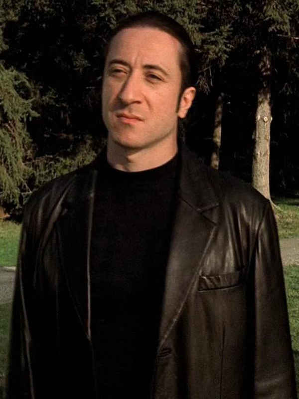 Furio Giunta The Sopranos Black Leather Blazer Easter Sale