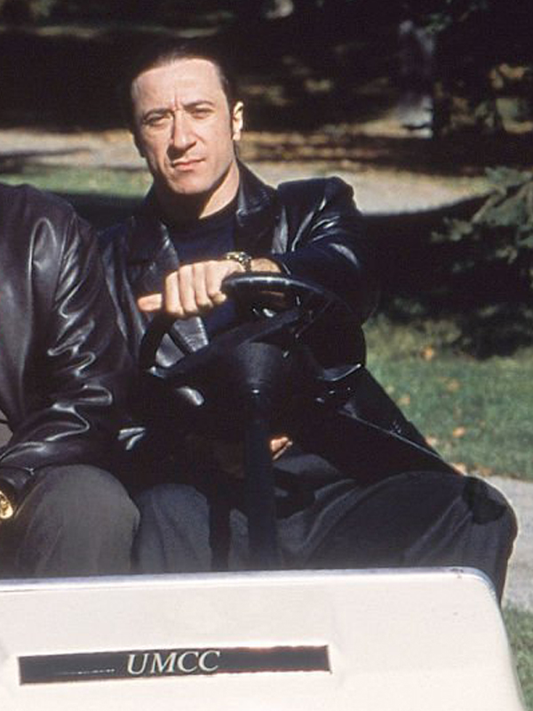 Furio Giunta The Sopranos Black Leather Blazer