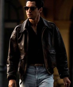 Gabriel Leone Ferrari Brown Leather Jacket