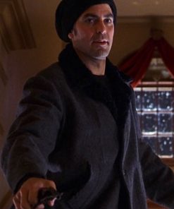 George Clooney Out of Sight Gray Wool Coat