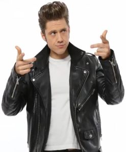 Grease Jeff Conaway Vintage Leather Biker Jacket