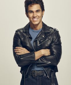 Grease Live Kenickie Murdoch Biker Leather Jacket