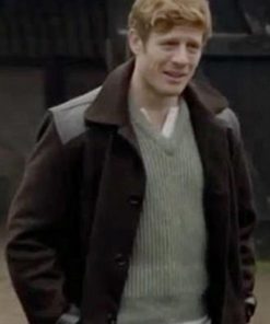 Happy Valley 5 James Norton Black Wool Jacket Winter Sale