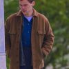 Harry Styles Brown Wool Jacket