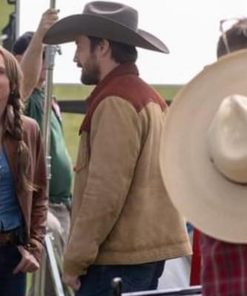 Heartland S18 Spencer Lord Brown Suede Jacket on Sale