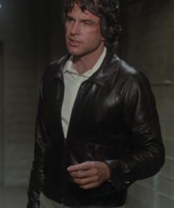 Heaven Can Wait Warren Beatty Brown Leather Jacket Black Friday Sale