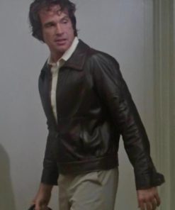 Heaven Can Wait Warren Beatty Brown Leather Jacket Sale