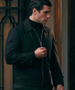 Henry Cavill Napoleon Black Cotton Jacket Black Friday Sale