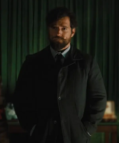 Henry Cavill The Ministry Black Wool Coat