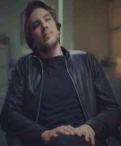 House Of Cards Duncan Black Leather Jacket Black Friday Sale