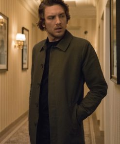 House of Cards Duncan Shepherd Green Cotton Coat