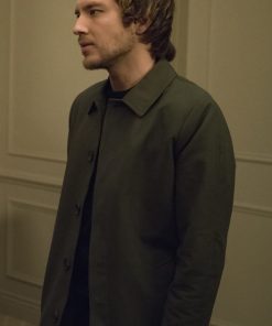House of Cards Duncan Shepherd Green Cotton Coat Black Friday Sale
