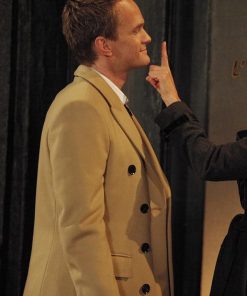 How I Met Your Mother Barney Stinson Brown Wool Coat Celebrity Outfits
