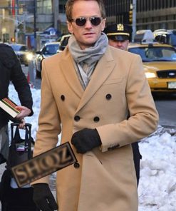 How I Met Your Mother Barney Stinson Brown Wool Coat Shop now