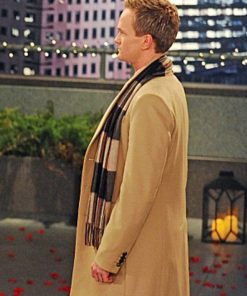 How I Met Your Mother Barney Stinson Brown Wool Coat Winter sale