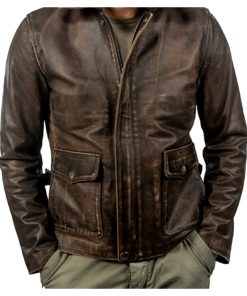 Indiana Jones and The Dial Of Destiny Harrison Ford Leather Jacket on Sale