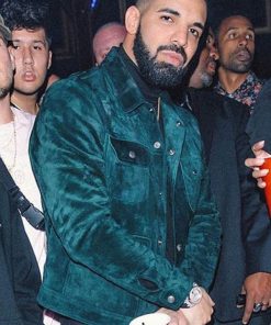 NY Week Drake Green Velvet Jacket