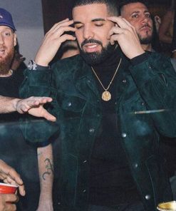NY Week Drake Green Velvet Jacket Shop now