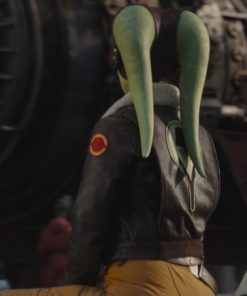 Star Wars Rebels Ahsoka Brown Leather Jacket Black Friday sale