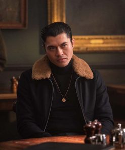 The Gentlemen Dry Eye Henry Golding Black Wool Jacket Gifts For Him