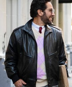 The Shrink Next Door Paul Rudd Leather Jacket