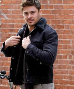 Zac Efron That Awkward Moment Black Cotton Jacket Black Friday Sale